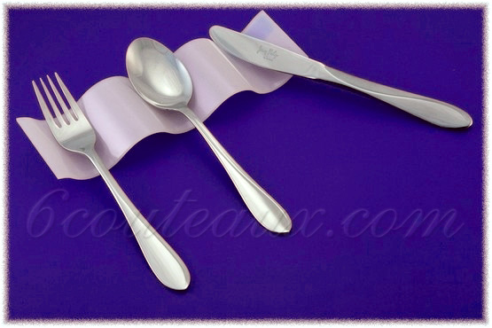Stainless Set of cutlery design MIAMI  table cutlery, SELECTION stainless flatware