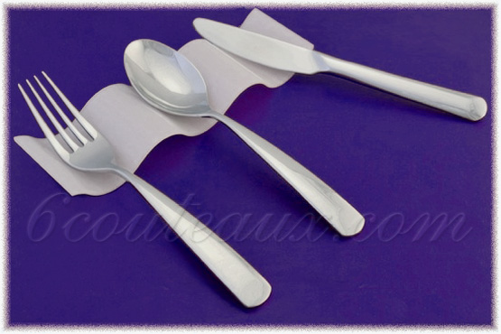 Stainless Set of cutlery design PERUGIA  table cutlery, SELECTION stainless flatware