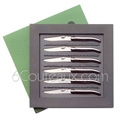 Coffret cadeau 6 couteaux de table Forge de Laguiole tout inox designer : Philippe STARCK