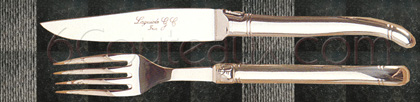 Laguiole knives, Box 6 steak knives Laguiole stainless steel