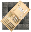 Laguiole AVANTAGE - 6 steak knives and 6 forks  massif forged stainless steel - goldsmith solve  delivered in oak wooden box  - suitable for dishwasher 
