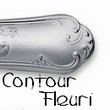 Luxury traditional french flatware Jean Philip goldsmith ContourFleuri