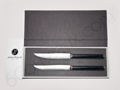 SIGNATURE Collection Jean-Philip Orfï¿½vre -Ebony handles- Box of 2 steak knives 