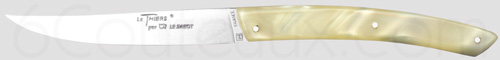Couteaux Au Sabot, Coffrets couteaux LE THIERS de table manches color�s plexi champagne