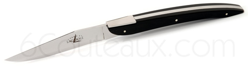 Eric Raffy - Forge de Laguiole, Acrylic glass ZEN Laguiole knives - BLACK