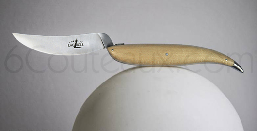 Coffret de couteaux de table Laguiole plein manche en acrylique